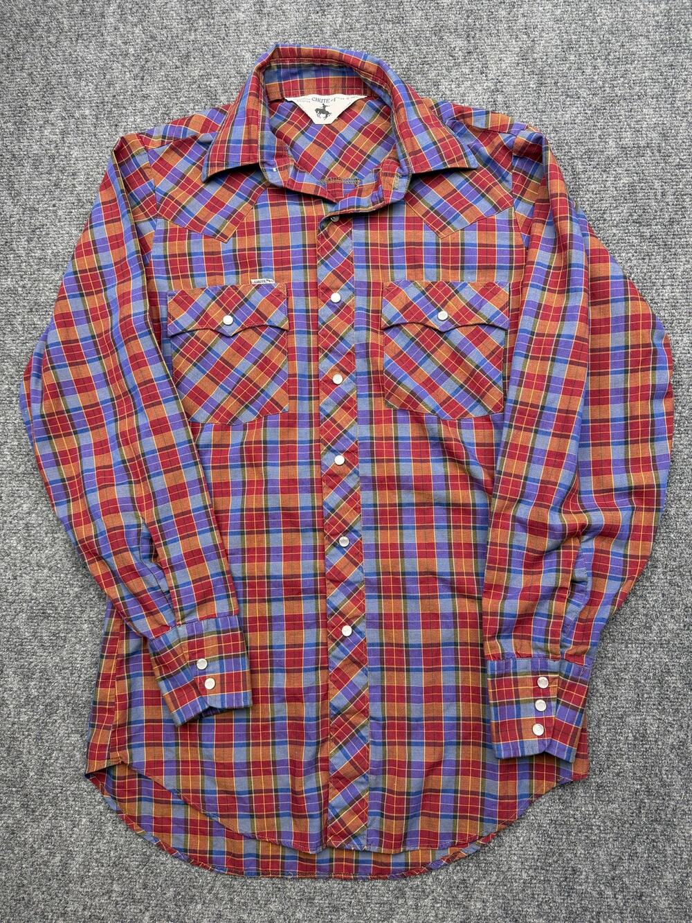 Vintage Chute #1 Western Cowboy Shirt Size Men’s Small